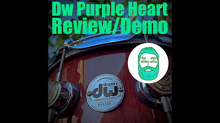 Purple Heart DW 14x.6.5 Snare Review/Demo