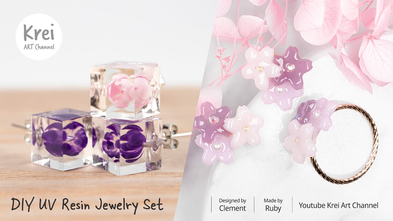 【UVレジン】魅惑のパープルコレクションセット〜♪ UV Resin-Enchanting purple Collection Set!