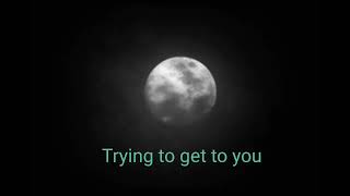 Talking to the Moon : Bruno Mars Lyrics Video