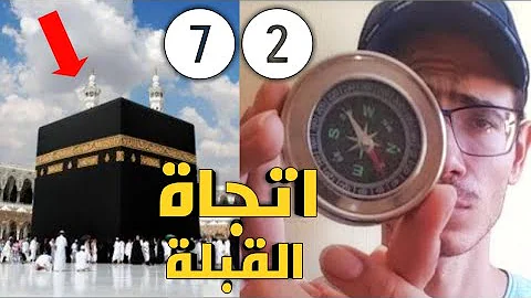 البوصلة لتحديد القبلة