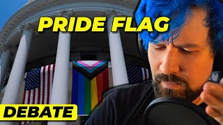 Lawyer Confronts Destiny About His Pride Flag Stance