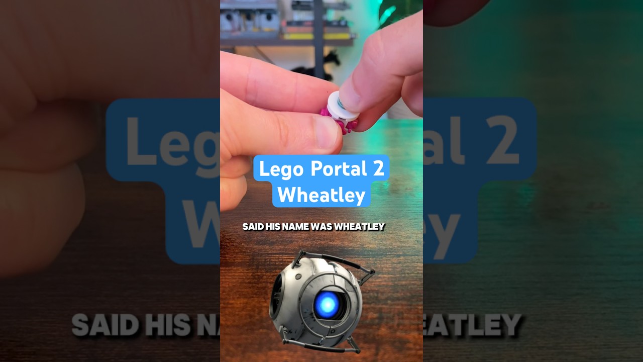 Attempting A PERFECT Lego Portal 2 Wheatley 