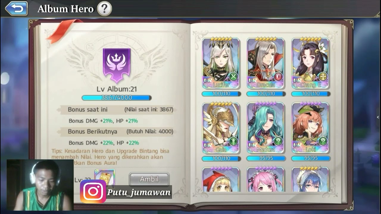 Review event And New hero SSR Class Mage Frigga - Goddess of Genesis S