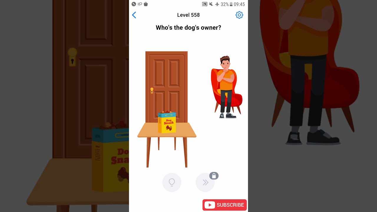 Easy Game - Brain Test - Level 558 Who's The Dog's Owner Walkthrough