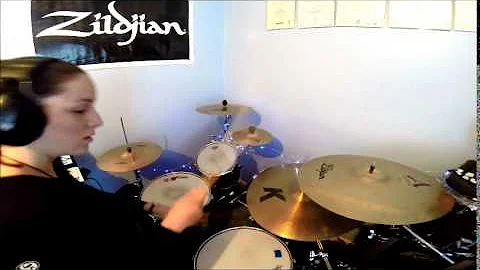 "19 days" - Gavin Harrison: Drum cover by Laura Gr...