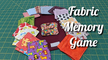 Fabric Memory Game