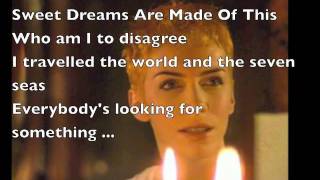 Eurythmics - Sweet Dreams(Are Made Of This) chords