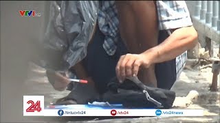 Tiêm Chích Ma Túy Công Khai Trên Đường Phố Vtv24