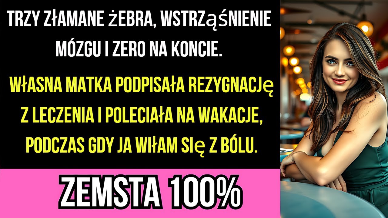 Trzy złamane żebra, wstrząśnienie mózgu i zero na koncie. Własna matka podpisała rezygnację