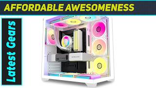 KEDIERS K4 White Mid Tower Is A Stunning High Airflow Beast