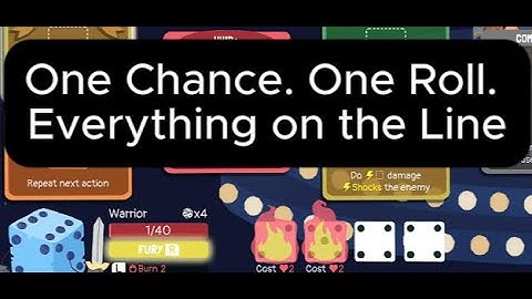 Survive Without Healing – Dicey Dungeons Challenge part 1