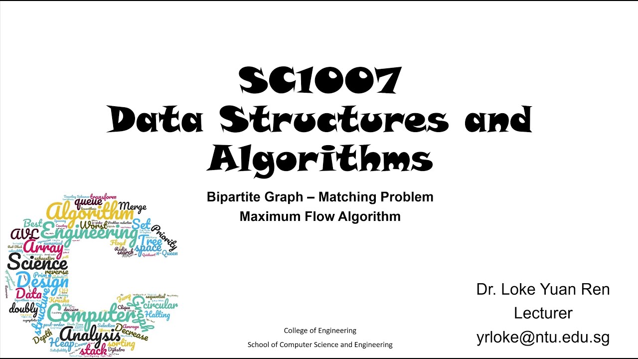 SC1007 Data Structures and Algorithms - YouTube