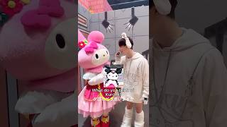My Melody and Kuromi Beef Squashed! 🎀🤍#japan  #hellokitty #kuromi #mymelody