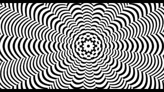 satisfying eye illusion, watch and look at the wall #hypnosis #illusion