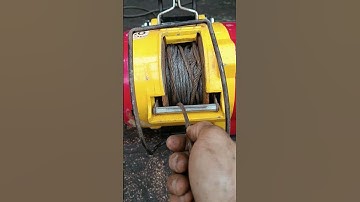 Máy tời treo xây dựng đang xài thì không xuống được chỉ lên được? Đây là cách tự xử lý #toitreo