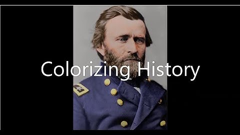 How to colorize black and white photos with GIMP2!