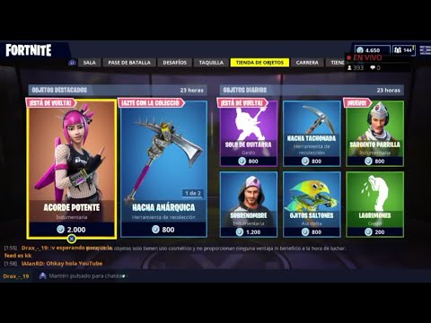 fieras chili & lime 6z LA *NUEVA TIENDA* DE FORTNITE HOY DIA 10 DE SEPTIEMBRE! NUEVAS SKINS Y BAILES?
