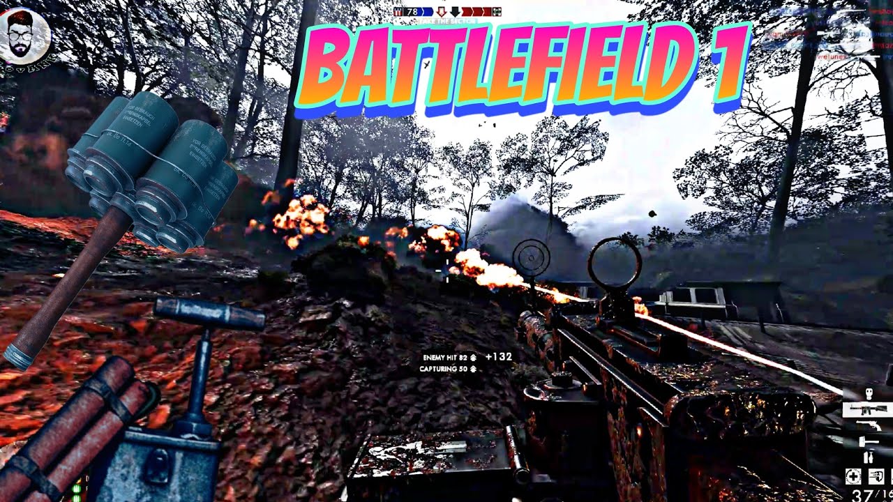 Battlefield 1 Dynamite & Explosives 4K 60fps Game 