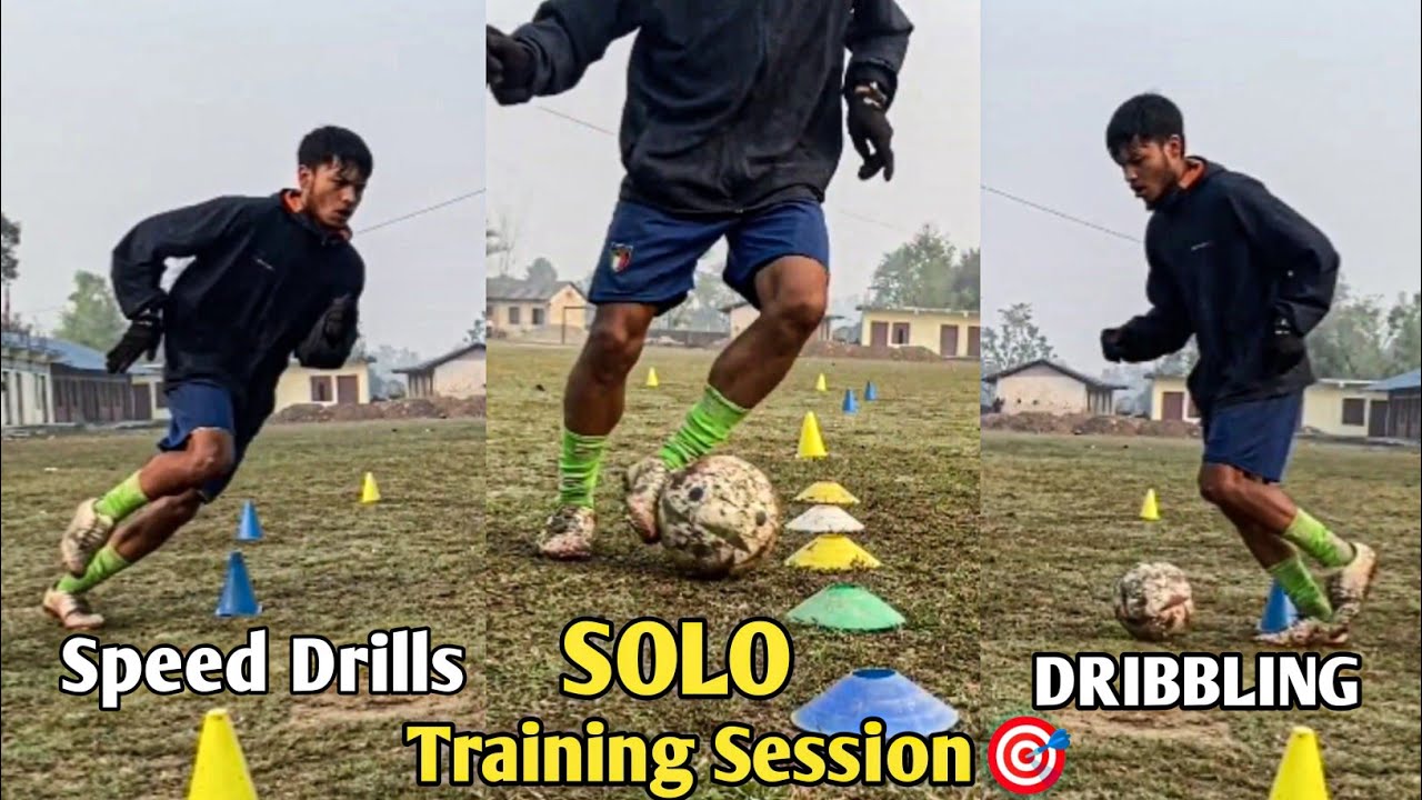 How to Train Solo | Full Dribbling Individual Training Session For ...