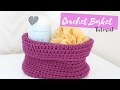 CROCHET: How to crochet an Oval based Basket | Bella Coco