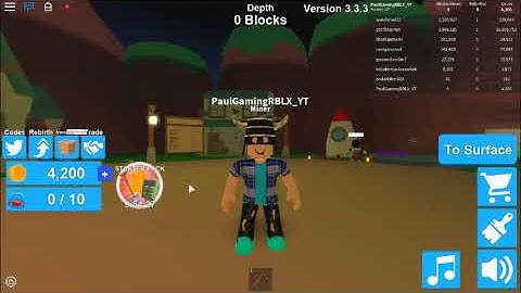 Mining Simulator All Codes April 2018!!!