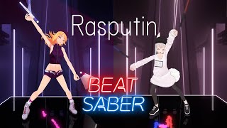 【Collaboration】BeatSaber  Rasputin (Funk Overload)  (omotea x ejiejidayo) [FullBodyTracking]