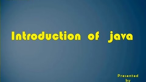 Java | Lecture-1 | Introduction of Java | Urdu & Hindi
