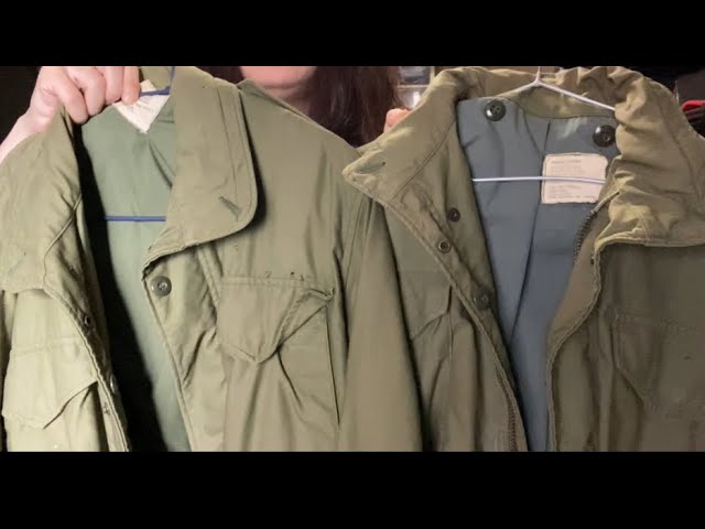 Introducing the M65 jacket that I impulsively bought! - YouTube