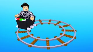 BALADE EN CHARIOT AUTOUR DE RIEN (Roblox Cart Ride Around Nothing)