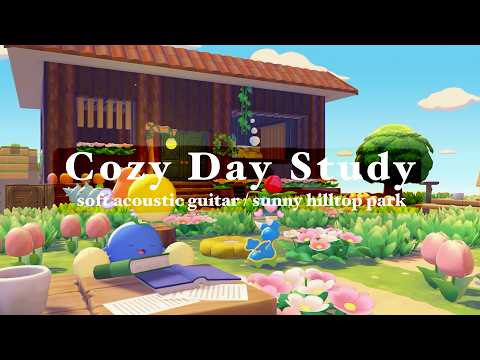 【PokémonPokopia BGM】 Chilling out and studying on the hilltop in Withered Wasteland 🌸