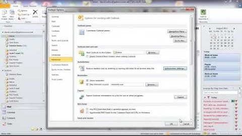 How to Setup and Run Auto Archive Outlook 2010