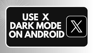 CARA MENGGUNAKAN MODE GELAP TWITTER X DI ANDROID screenshot 2