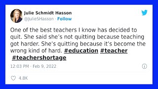Tweets From Teachers Show Why Educators Quit Teaching Daily Fun.