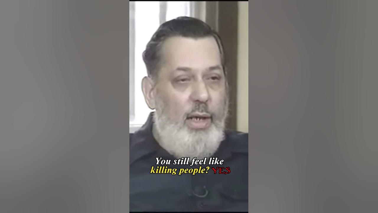 The most honest serial killer interview😳 #scary #truecrime #shorts #serialkiller