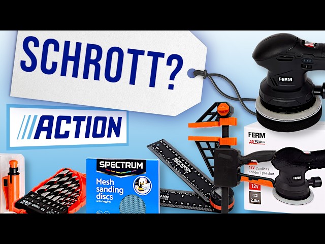 Günstiges WERKZEUG bei ACTION gekauft 🙈! Ein viertes Mal! Lohnt sich das?