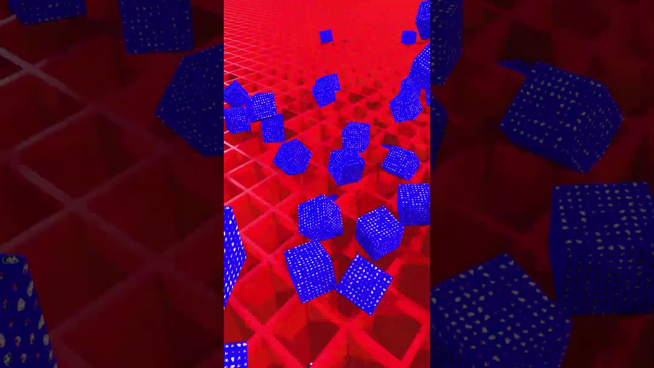 Kpop Demon Hunters cube fall 