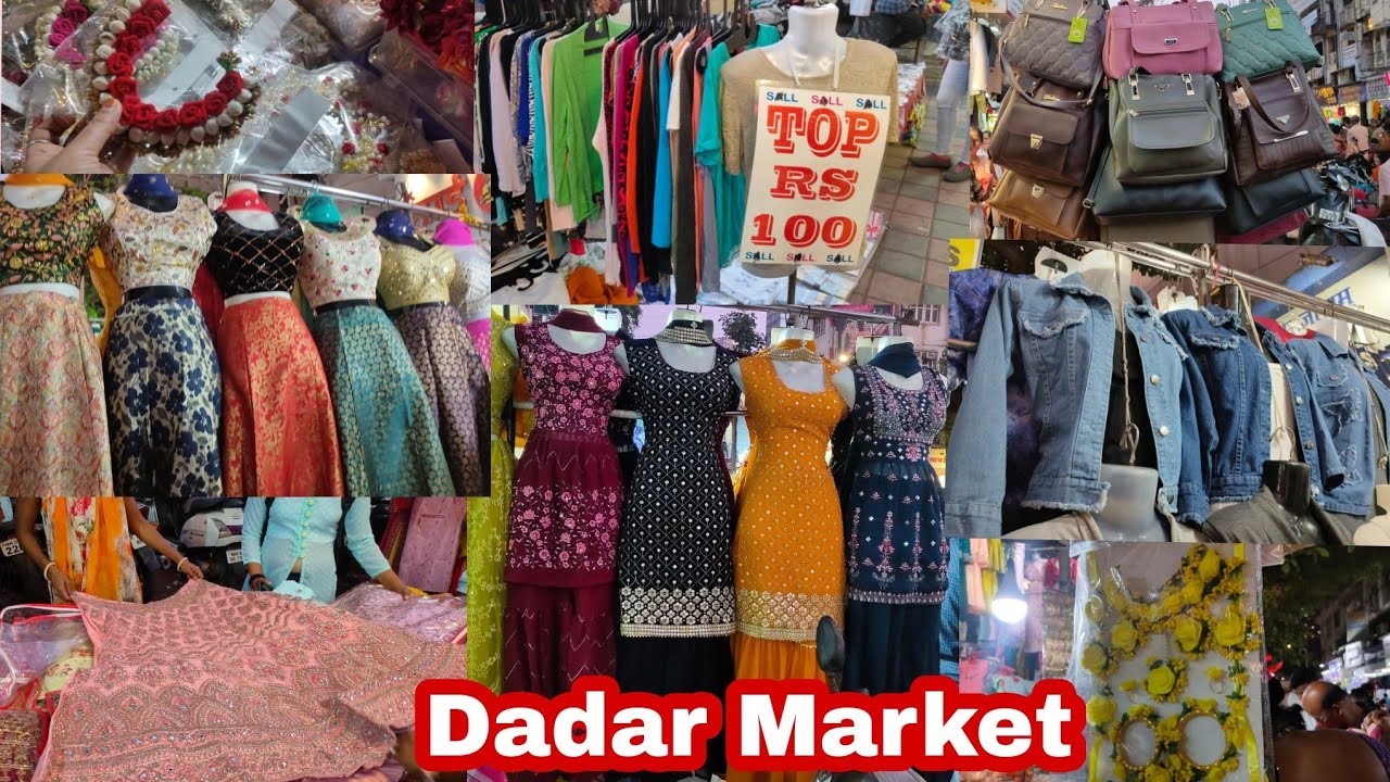 Dadar Market Cheap & Best Street Shopping LATEST WEDDING COLLECTION