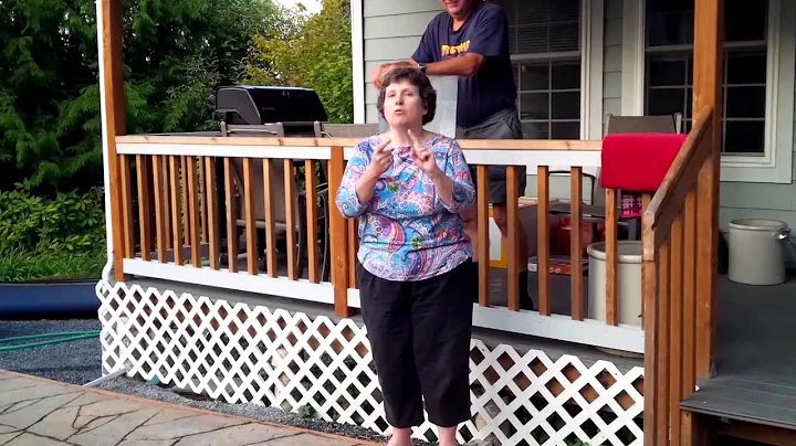 Rev. Susan Cyr meets the #ALSICEBUCKETCHA...