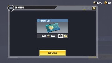 Free How To Change Name In Call Of duty mobile without cod points