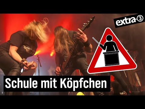 Realer Irrsinn: Headbanging Schule in Aschaffenburg | extra 3 | NDR