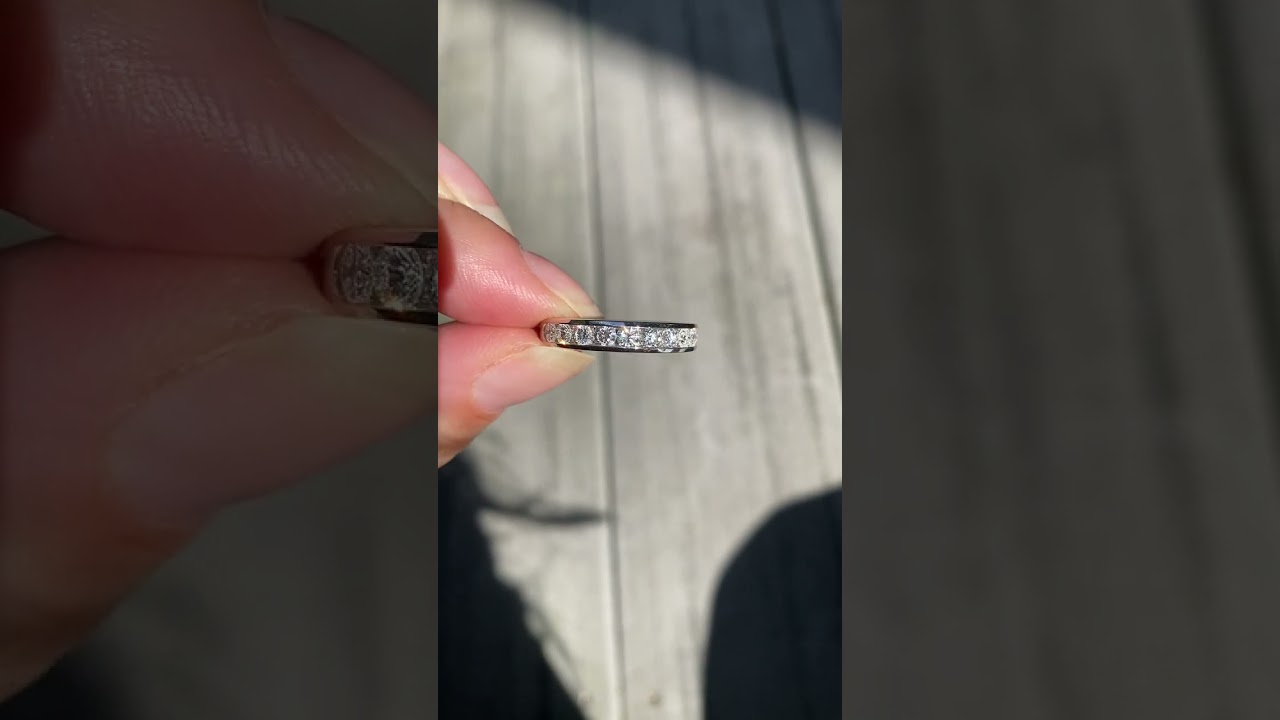 Tiffany & Co. 0.81tcw Diamond Half Eternity Band