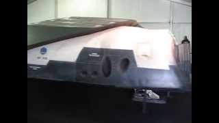 Full Scale Ranger Spacecraft from Interstellar on exhibit