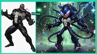 Sonic The Hedgehog Transformation Super All Avengers & Marvel Dc Vengers