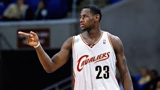 Rookie LeBron James Full HLTS 2004.03.27 vs Nets - 19 Yr-Old LBJ With 41 Pts, 13 Ast!!!!