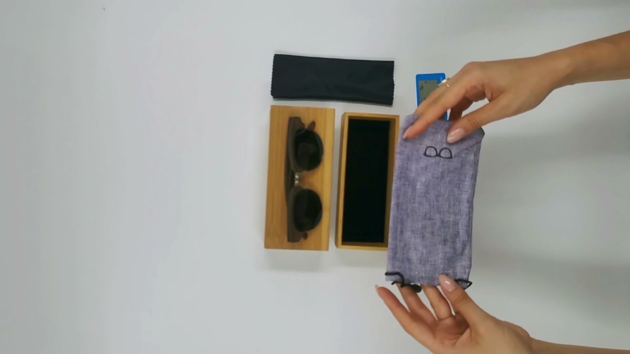 Деревянные солнцезащитные очки Woodies Megalopolis (Black Lens)