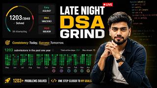 Late Night DSA Grind | Solving LeetCode, GFG, and Interview Problems LIVE screenshot 3