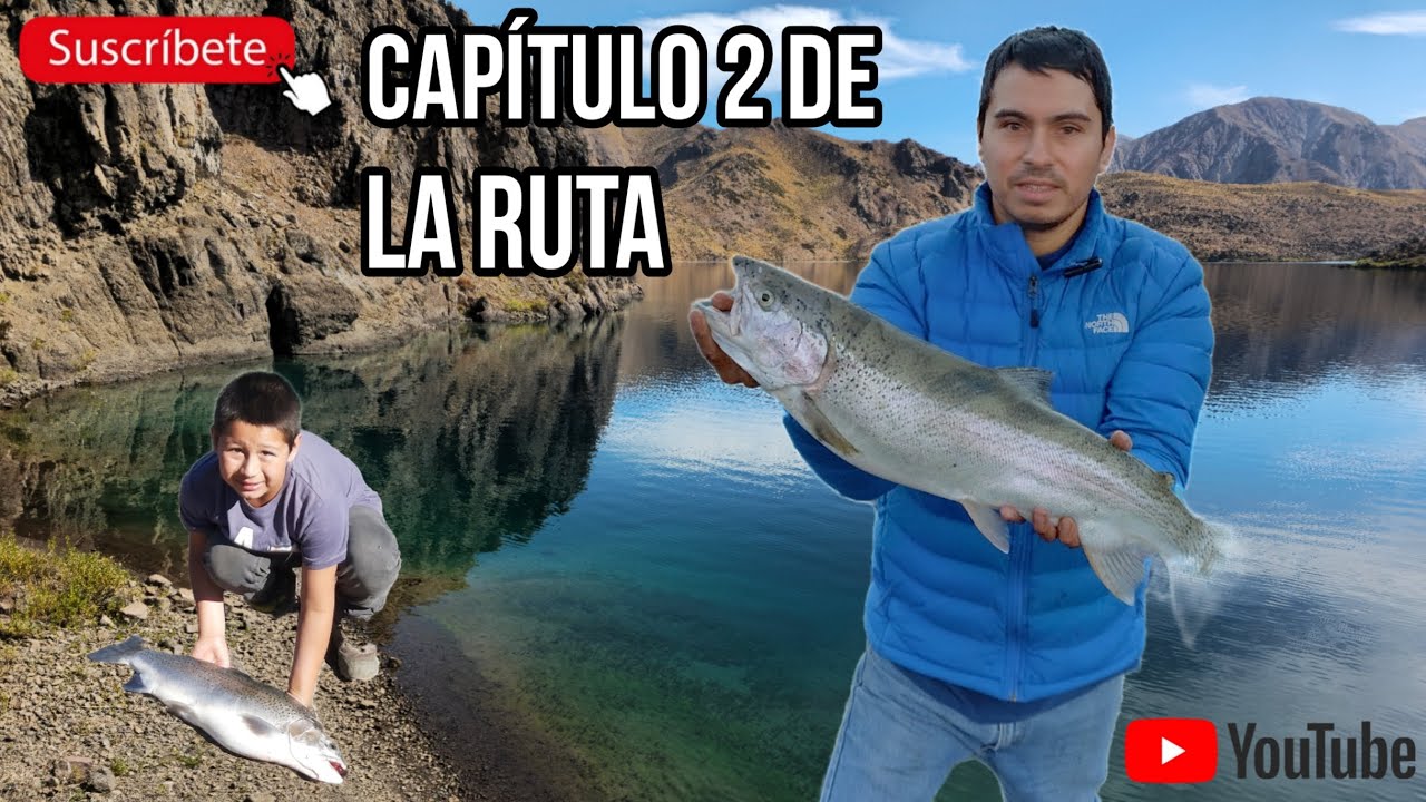 Como llegaron a salir estas enormes Truchas Capítulo 2 Pesca de Laguna Chile