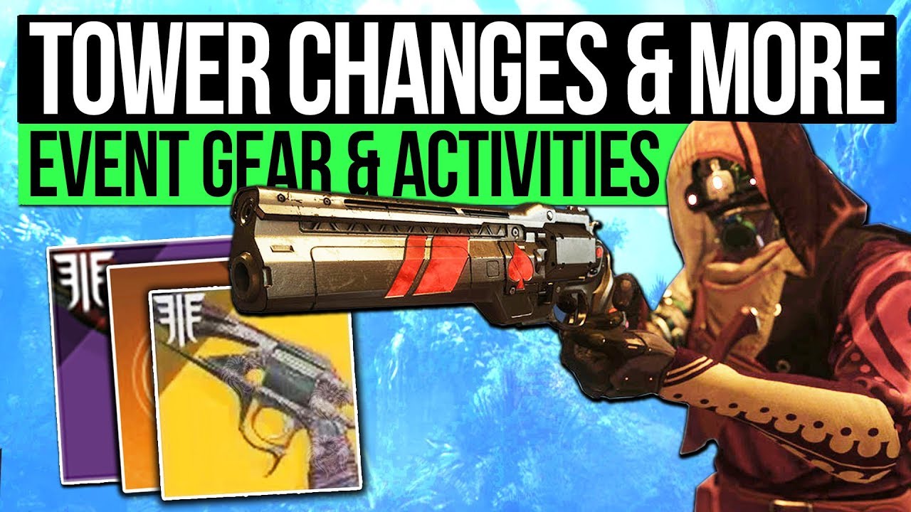 Destiny 2 News | TOWER CHANGES & EVENT GEAR! Vendor Removed, Activities, New Areas & End Game!