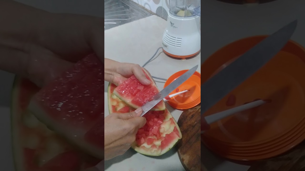 Cara membuat Es Buah Semangka By Sr Laura 