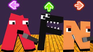Fnf Character Test Gameplay Vs Minecraft Animation Alphabet Lore A-Z...